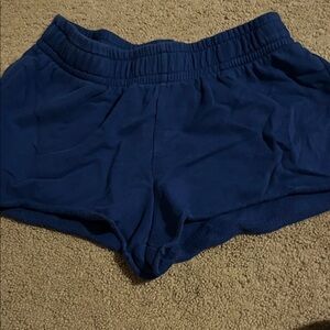 garage electric blue Women's Blue Shorts
